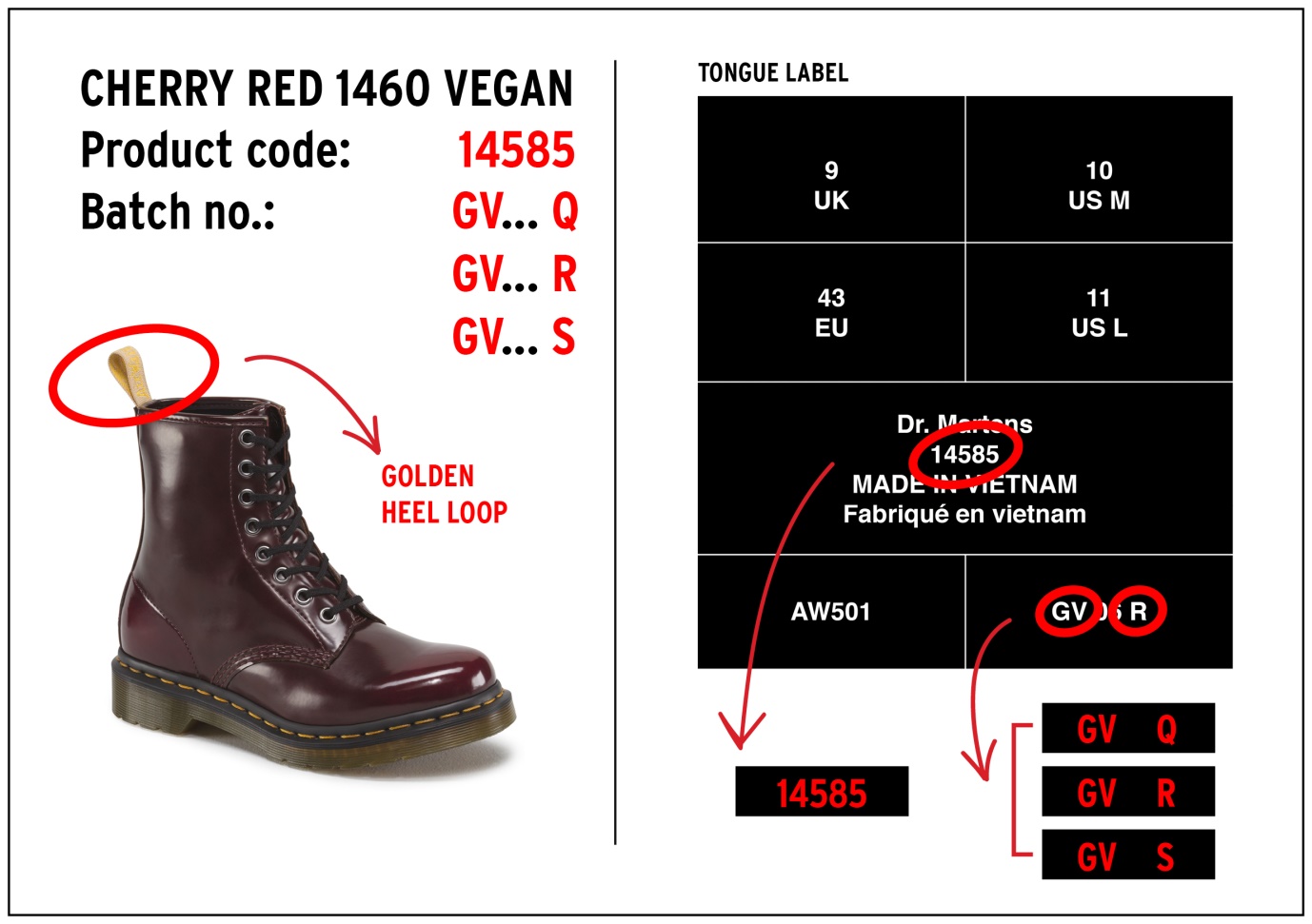 Dr store martens 14585